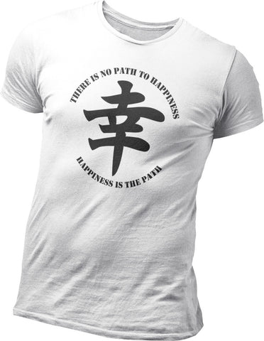 Sachi (black print) - Happiness Kanji Design