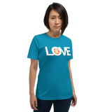 Love Print T Shirt For Her Japanese Kanji Design T-Shirt For Love 愛