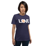 Love Print T Shirt For Her Japanese Kanji Design T-Shirt For Love 愛