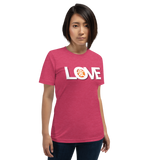 Love Print T Shirt For Her Japanese Kanji Design T-Shirt For Love 愛