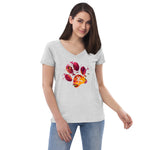 inu - Ladies Dog Kanji Design (V-Neck)