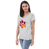 inu - Ladies Dog Kanji Design (V-Neck)